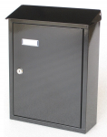 Seinale kinnitatav postkast kirjadele ja postile metall lukustatav 290x385x100mm 1900125 pruun GLORI IR KO