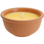 Citronella k&uuml;&uuml;nal terrakotapotis putukate peletamiseks 6.5 cm
