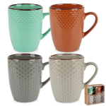 Tassid keraamilised 400 ml 4 tk 12x87x11 cm Orion