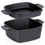 Kaanega pott malmist 2 in 1 CAST LINE 25 cm 45 l / 18 l must Orion