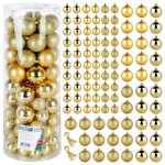 J&otilde;ulukuusemullid purunematu kuldne 4/6 cm 100 tk Orion