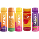5x p&auml;evitusshotide komplekt D3 kollageeni ja energiaga 80 ml