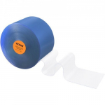 Ribakardin, PVC uksekardin, 2499.4x20.3 cm, l&auml;bipaistev, plastik
