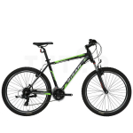 M&auml;gijalgratas Bisan MTX7050 VB Matt Black/Green (ratta suurus: 27,5", raami suurus: 19")