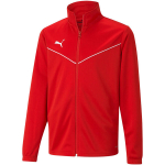 Puma laste dressipluus teamRISE Training Poly Jacket Jr punane 657393 01, 152CM