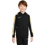 Nike NK Dry Academy Hoodie Po FP JB laste kapuutsiga pusa, must-kuldne CZ0970 011, XS