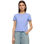 Puma ESS Script Tee naiste T-s&auml;rk, lilla 691760 60, M