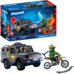 M&auml;ngukomplekt Playmobil 72066 taktikaline politsei&uuml;ksus SWAT s&otilde;iduk ja mootorratas