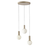 Rippvalgusti Candellux Testa 33-50908 3xG9 beež klaas