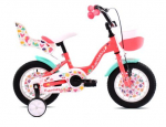 Laste jalgratas Capriolo Fantasy, 12", roosa/sinine