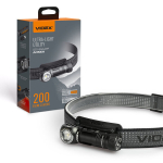 Laetav pealamp / taskulamp Videx LED 10W + RED, Li-ion AA, VLF-A056H, magnetiga