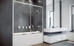 Vannisein (uks) Besco Duo Slide Chrome II, 170 x 150 cm