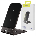 Juhtmevaba laadija 2-&uuml;hes 15W kokkupandav USB-C kaabliga, Belaidis įkroviklis 2 viename 15W sulankstomas su USB-C kabeliu