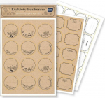 Interdruk Kitchen Labels 97 tk. Must ja valge