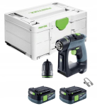Festool Cxs 12 akukruvikeeraja 2 akuga
