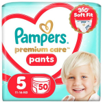 Pampers Premium Care Pants P&uuml;ksm&auml;hkmed, Suurus 5, 50 tk