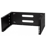 Seinakinnitus Rack 19'' 4U/4U 330 Mm V&otilde;rguseadmetele, Must, Stalflex