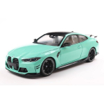 Diecast mudel Solido S1814501 Bmw M4 Performance Parts Solido Works Turquoise 2025 1/18