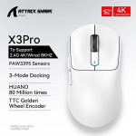 Attack Shark X3Pro&ldquo; belaidė žaidimų pelė PixArt PAW3395&ldquo;, 26000 dpi