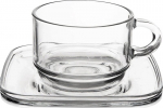 Tass taldrikuga klaas LAV 250 ml 6 tk.