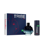 Parf&uuml;&uuml;mikomplekt Benetton We Are Tribe Intense meestele karp 2 tk EDP 90 ml deo sprei