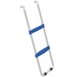 Trampoliini redel 2 astmega kuni 150 kg kandev&otilde;imega 97 x 32 cm sinine