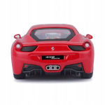 Mudel Bburago Ferrari 458 Italia 1:24 punane