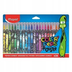 Maped Color'peps Monster markerid, 24 v&auml;rvi