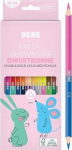 Kahepoolsed pliiatsiv&auml;rvid Interdruk Bebe Kids, 12/24 tooni