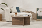 Diivanilaud Soleil Walnut, 90x40x90 cm, p&auml;hklipuu v&auml;rvi