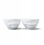 Tassen 2 x 200 ml portselanist kaanega kaussi