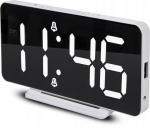 &Auml;RATUSKELL ELEKTROONILINE KELL LED DIGITAALNE TERMOMEETRIGA GreenBlue, valge, GB383