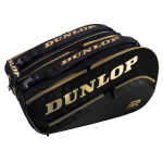 Padeli kott Dunlop Paletero Elite must/kuldne
