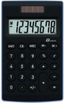 Toor Tr-252-k lauakalkulaator, 8 asendit, must