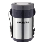 Toidutermos Hausberg HB-H1461, 2L, 3 anumat, roostevaba teras