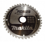 Makita ketassaag 185x30mm, 40 hammast, naeltega puidule