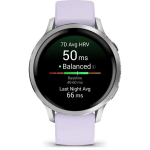 Nutikell Garmin Venu 4 41mm Hall koos H&otilde;bedaga + Periwinkle nutikell