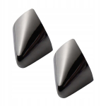2x Metallist teravad kingakaitsmed Remondimaterjalid Elegantsed, vastupidavad, mustad