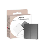 Nutiteler ja tarvik Aqara traadita kaugjuhtimispult H1 (topelt) WRS-R02 G, Zigbee, 85.8&times;86&times;12.5 mm, 0.142 kg, 7 konfigureeritavat tegevust, Pilka