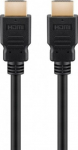 Goobay Hdmi 2.1 kaabel Ethernetiga, 2m, must (61640)