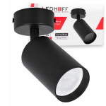 Must Led lae/seinavalgusti Gu10, 15,5 cm