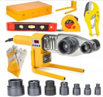 Pol&uuml;fusioonkeevitaja torudele koos LCD PowerMatiga 2800W