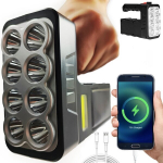 3in1 p&auml;ikesepatarei lamp Prožektor XL Powerbank