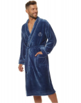 Meeste hommikumantel "Luca Navy"