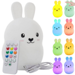 Silikoonist RGB lamp Bunny