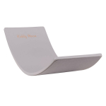 KiddyMoon Balance Board puidust lastele, beebidele Montessori m&auml;nguasi, tasakaal, tasakaalustamine beebidele puidust m&auml;nguasi, tasakaalulaud wobble board tasakaal, hall