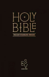 Holy Bible: English Standard Version (ESV) Anglicised Pew Bible (Black Colour), Holy Bible