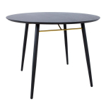 S&ouml;&ouml;gilaud LUXEMBOURG D100xH75cm, must melamiin