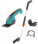 Rataste ja teleskoop k&auml;epidemega muruk&auml;&auml;rid Gardena ClassicCut Li