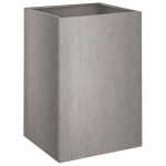 vidaXL taimekast, hall, 52x48x75 cm, ilmastikukindel teras